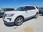 2018 Ford Explorer Xlt White vin: 1FM5K7D83JGA18859