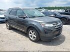 2018 Ford Explorer Xlt Gray vin: 1FM5K7D84JGA33791