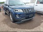 2016 Ford Explorer Xlt Blue vin: 1FM5K7D85GGA17690