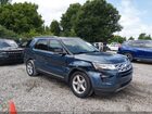 2019 Ford Explorer Xlt Blue vin: 1FM5K7D85KGA92821