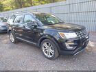 2017 Ford Explorer Xlt Black vin: 1FM5K7D87HGD47915