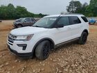 2018 Ford Explorer Xlt White vin: 1FM5K7D87JGA39729