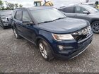 2016 Ford Explorer Xlt Blue vin: 1FM5K7D88GGA03086