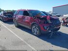 2017 Ford Explorer Xlt Red vin: 1FM5K7D88HGC84078