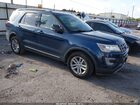 2017 Ford Explorer Xlt Blue vin: 1FM5K7D8XHGC47419