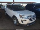 2019 Ford Explorer Xlt White vin: 1FM5K7DH3KGA52348