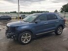 2019 Ford Explorer Limited Blue vin: 1FM5K7F81KGA16168