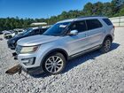 2016 Ford Explorer Limited Silver vin: 1FM5K7F83GGC49430