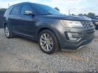2016 Ford Explorer Limited Gray vin: 1FM5K7F89GGC48458