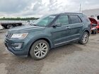 2016 Ford Explorer Limited Green vin: 1FM5K7FH3GGC55129