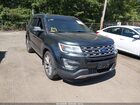 2016 Ford Explorer Limited Green vin: 1FM5K7FHXGGC99466