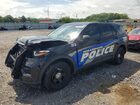 2022 Ford Explorer Police Interceptor Black vin: 1FM5K8AB2NGC42717