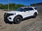 2023 Ford Explorer Police Interceptor White vin: 1FM5K8AB2PGA62575