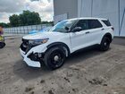2025 Ford Explorer Police Interceptor White vin: 1FM5K8AB5SGA31667