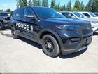 2025 Ford Police Interceptor Utility   Black vin: 1FM5K8AB6SGA21746