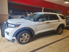 2020 Ford Explorer Police Interceptor White vin: 1FM5K8AB7LGC36733