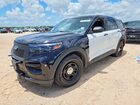 2022 Ford Explorer Police Interceptor Black vin: 1FM5K8AB9NGA58133