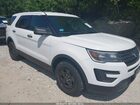 2017 Ford Utility Police Interceptor   White vin: 1FM5K8AR3HGC26365