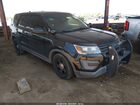 2016 Ford Utility Police Interceptor   Black vin: 1FM5K8AR6GGC08070