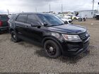 2017 Ford Utility Police Interceptor   Black vin: 1FM5K8AR6HGD07358