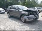 2016 Ford Utility Police Interceptor   Gray vin: 1FM5K8AR8GGC07650