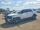 2019 Ford Explorer Police Interceptor White vin: 1FM5K8AT6KGA52861