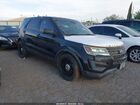 2018 Ford Police Interceptor Utility   Black vin: 1FM5K8AT8JGC95134