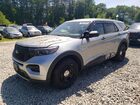 2025 Ford Explorer Police Interceptor Silver vin: 1FM5K8AW3SGC77832