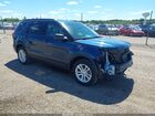 2017 Ford Explorer   Синий vin: 1FM5K8B89HGD41364