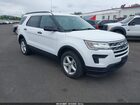 2018 Ford Explorer   White vin: 1FM5K8BH4JGC45583