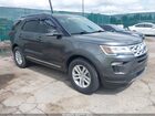 2018 Ford Explorer Xlt Серый vin: 1FM5K8D80JGC68694