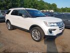 2019 Ford Explorer Xlt White vin: 1FM5K8D80KGA74958