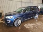 2017 Ford Explorer Xlt Blue vin: 1FM5K8D82HGD05416