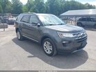2018 Ford Explorer Xlt Gray vin: 1FM5K8D84JGA50323