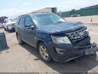 2017 Ford Explorer Xlt Blue vin: 1FM5K8D85HGB31485