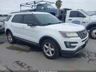 2016 Ford Explorer Xlt White vin: 1FM5K8D86GGA77516