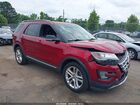 2017 Ford Explorer Xlt Red vin: 1FM5K8D86HGC64966