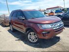 2018 Ford Explorer Xlt Maroon vin: 1FM5K8D86JGA11488