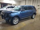 2018 Ford Explorer Xlt Blue vin: 1FM5K8D87JGA33984