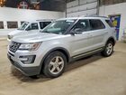 2017 Ford Explorer Xlt Silver vin: 1FM5K8D88HGC34318