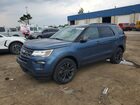2019 Ford Explorer Xlt Blue vin: 1FM5K8D88KGA76313