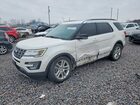 2017 Ford Explorer Xlt White vin: 1FM5K8D89HGC45800