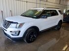 2017 Ford Explorer Xlt White vin: 1FM5K8D89HGD57044