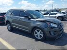 2017 Ford Explorer Xlt Gray vin: 1FM5K8D89HGE18523