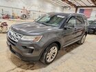 2019 Ford Explorer Xlt Gray vin: 1FM5K8D8XKGA50747