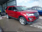 2017 Ford Explorer Xlt Red vin: 1FM5K8DH1HGC05355