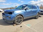 2018 Ford Explorer Xlt Blue vin: 1FM5K8DH3JGC46866