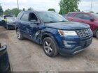 2017 Ford Explorer Xlt Blue vin: 1FM5K8DH4HGD73801