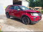 2019 Ford Explorer Xlt Красный vin: 1FM5K8DH4KGA71609