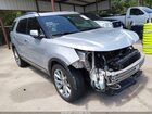 2017 Ford Explorer Limited Серебряный vin: 1FM5K8F81HGC06938